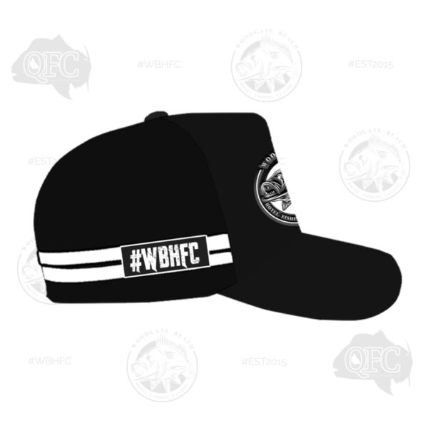 WBHFC - Black Trucker Cap - Image 3