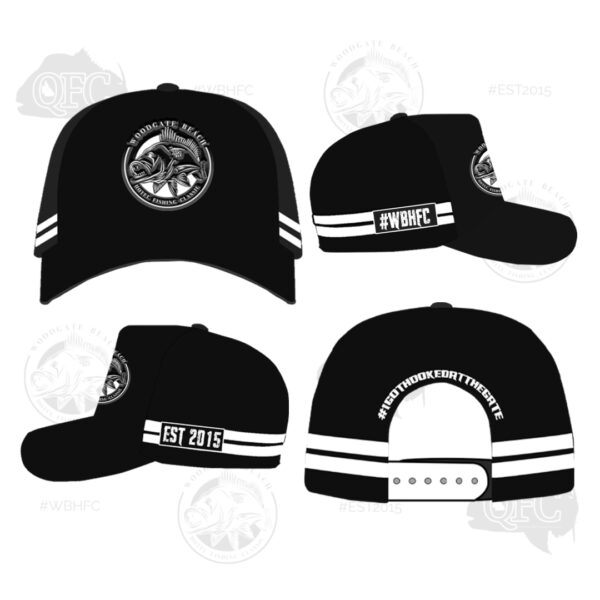 WBHFC - Black Trucker Cap - Image 2
